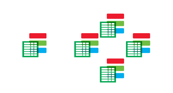 Datasets are organized data.