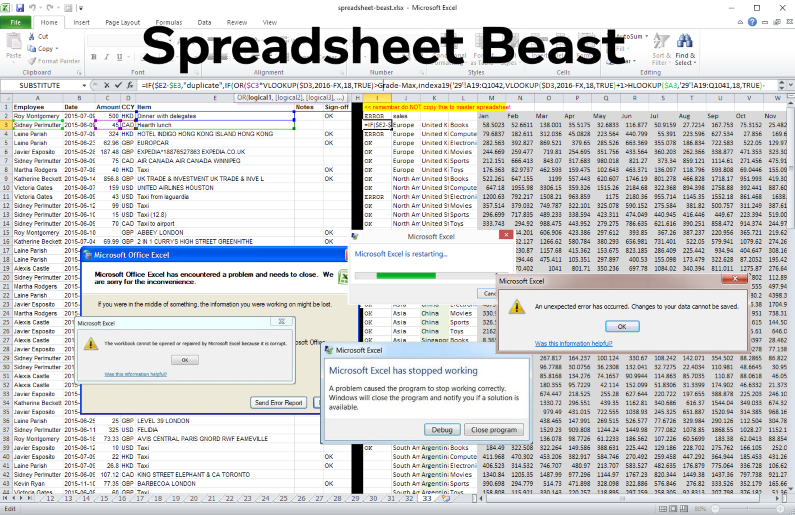 Spreadsheet Beast